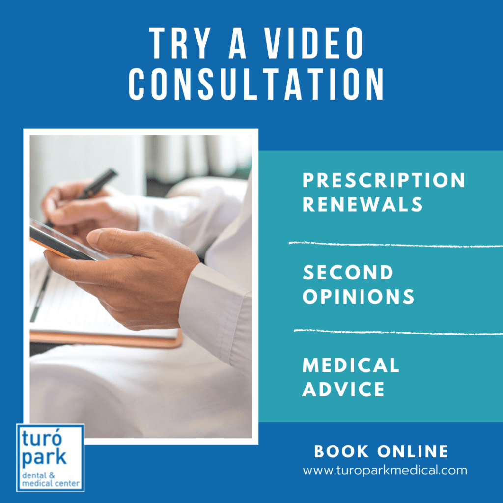 try video consultation - Turo park medical dental and medical center barcelona