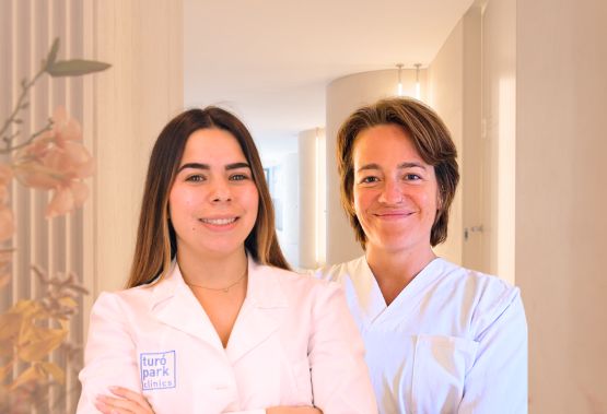 Maria Ramos y Isabela Iribertegui - podólogos en Turó Park Clinics