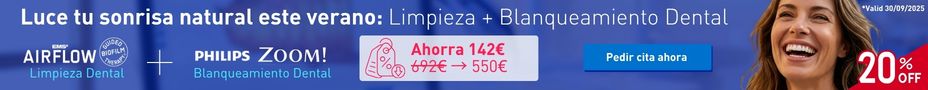 Oferta dental de primavera: limpieza dental + blanqueamiento dental