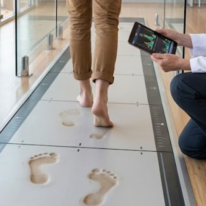 Biomechanical Study of Barefoot Gait in Barcelona