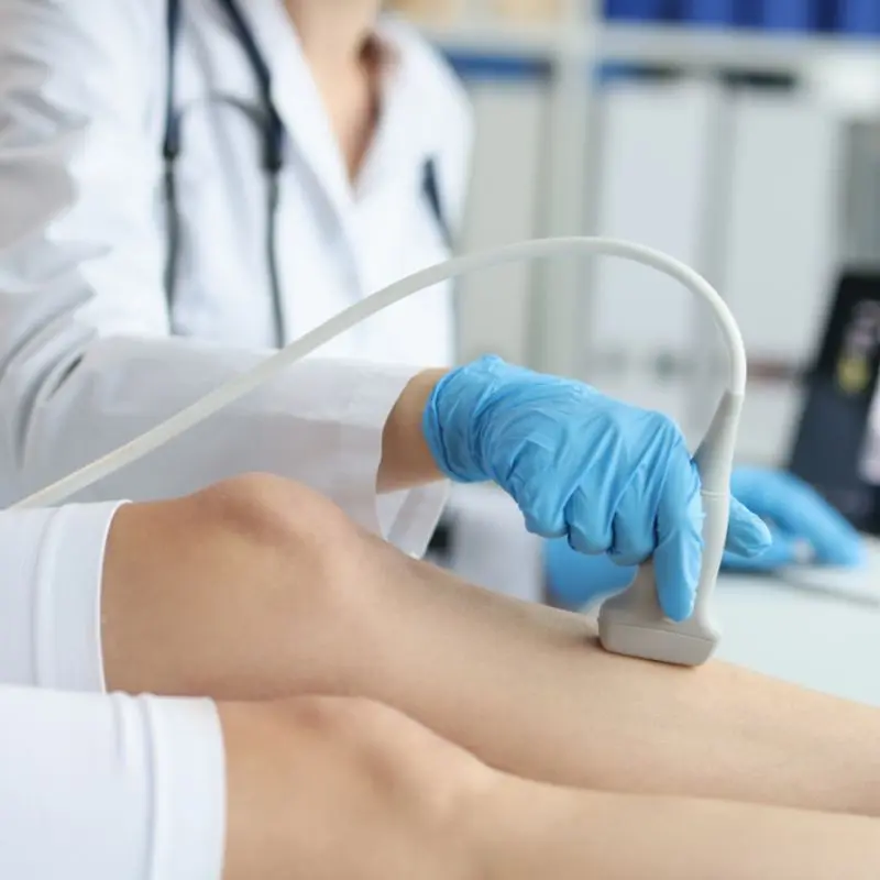 Ecografía lesión muscular medicina deportiva